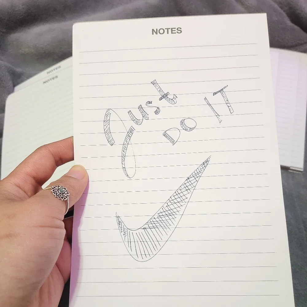 50 Note Memo Writing Pads Line Page Office Supplies